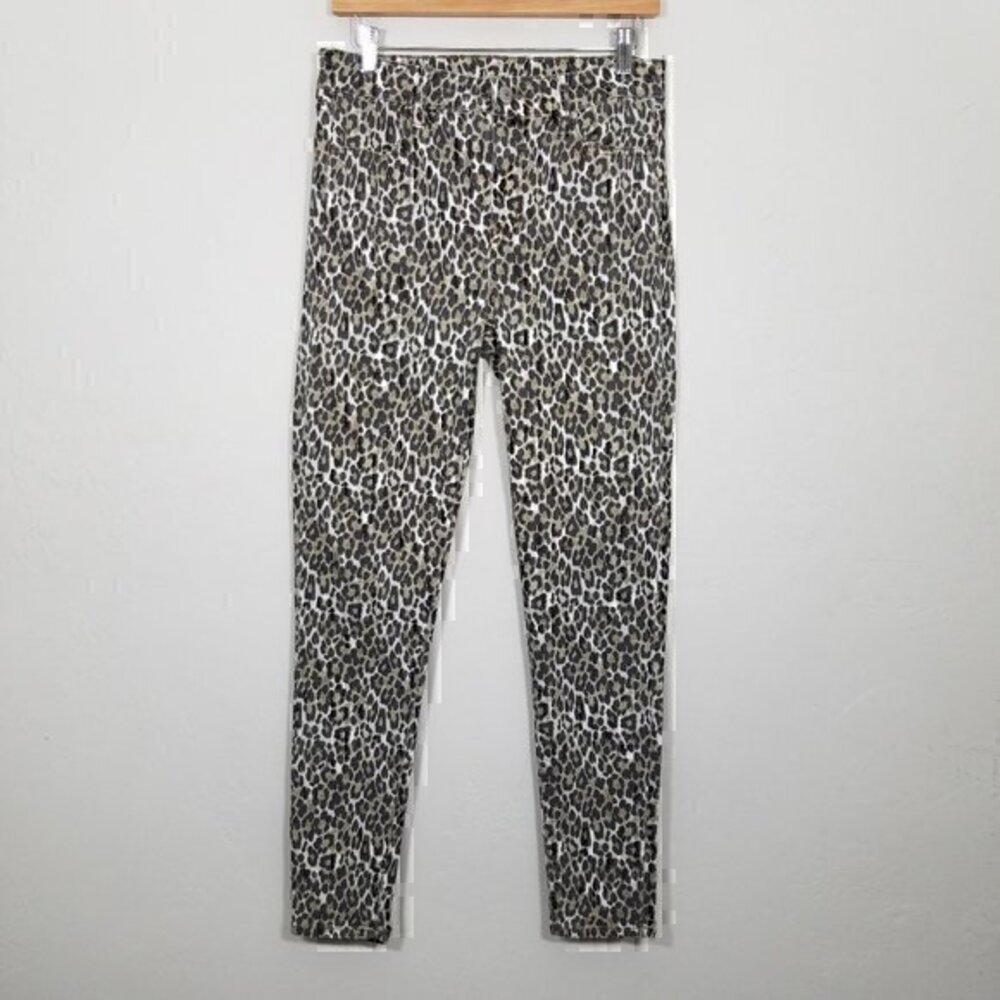 American Eagle Hi-Rise Jegging Animal Print Leopard Next Level Stretch Jeans 10